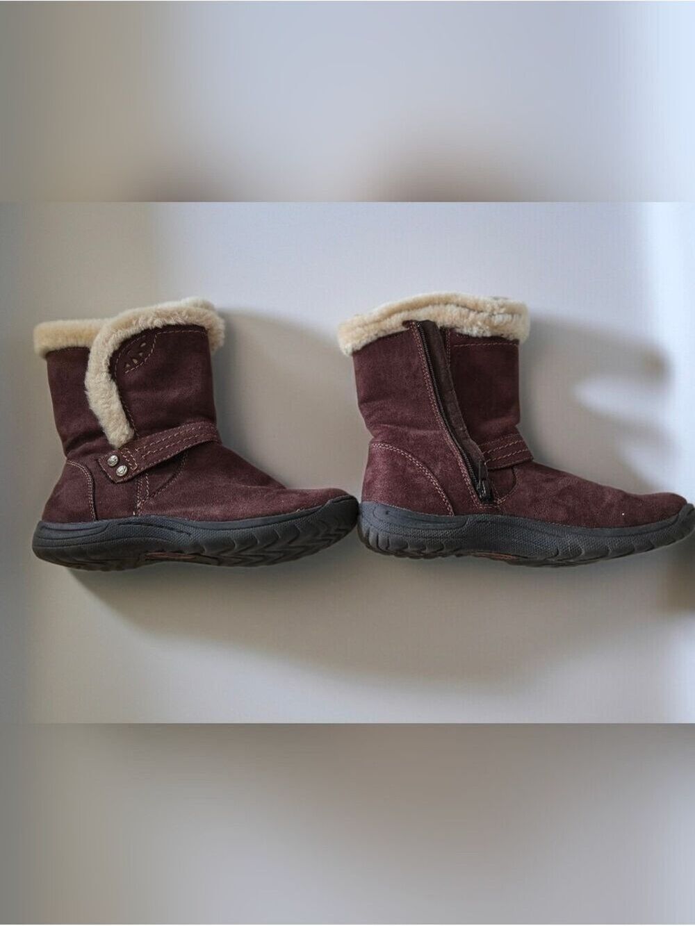 Women's Vegan Suede Warm Winter Boots